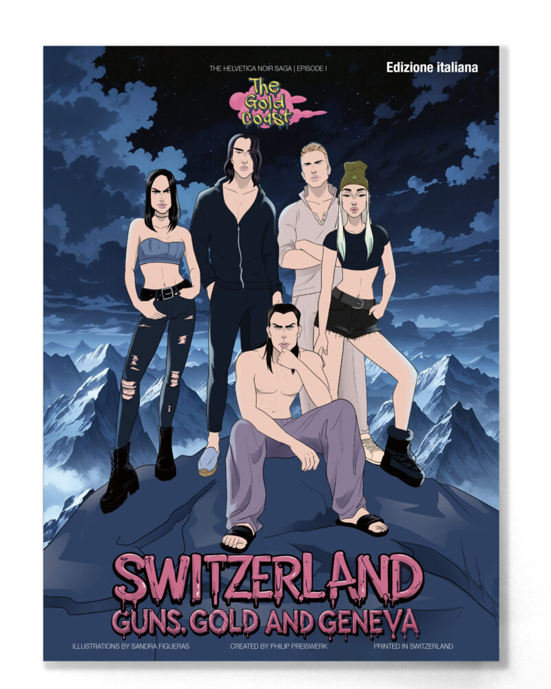 Cover Edizione italiana The Gold Coast